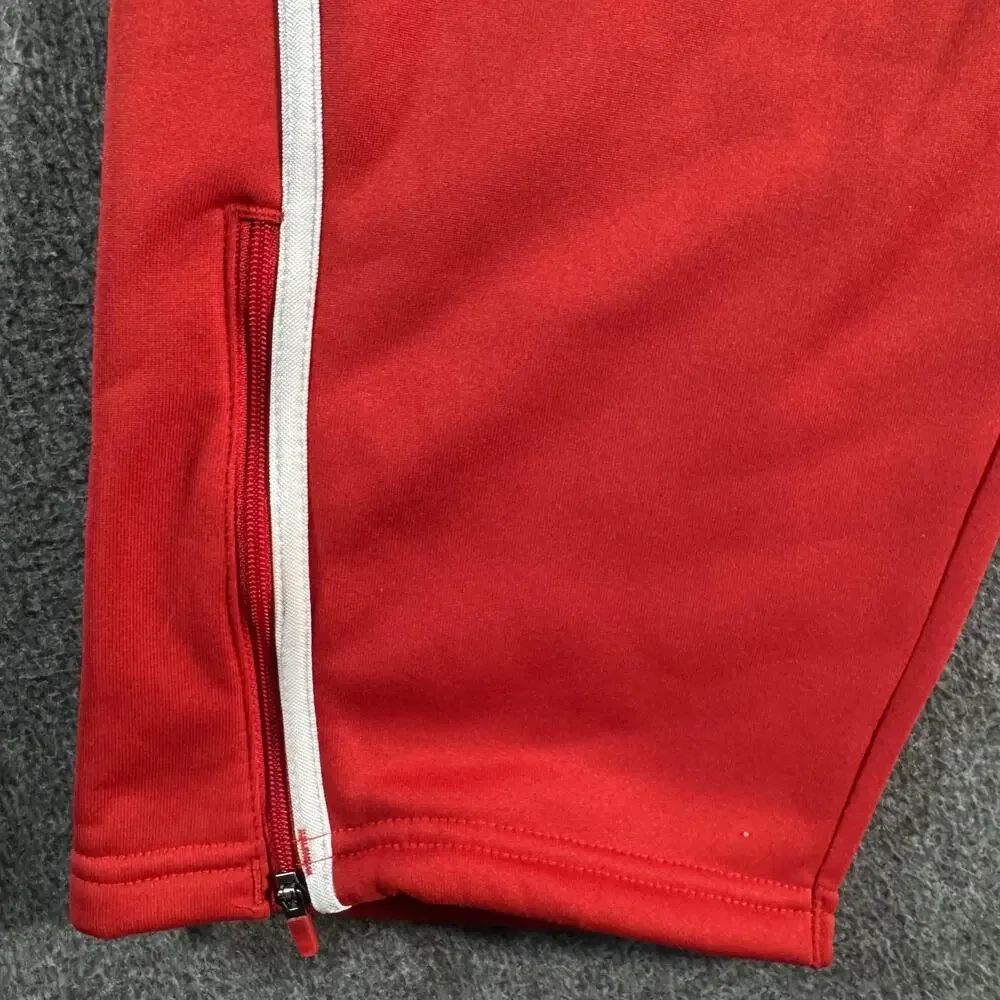 NC State Wolfpack Pants Mens Large Player Issued Red College Basketball Adidas